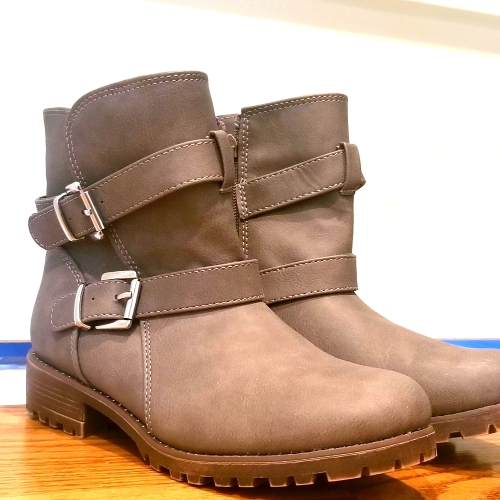 Justice Girls Boots Moto Bling 6
